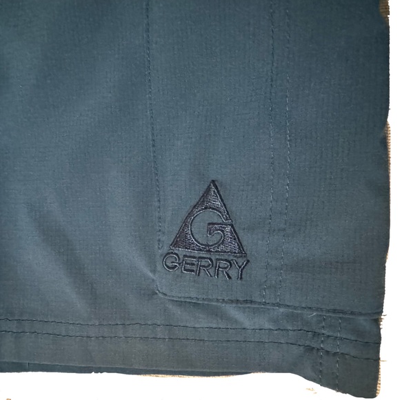 Gerry Cargo Shorts Green Hiking Lightweight Outdoor Size Large - Picture 12 of 13